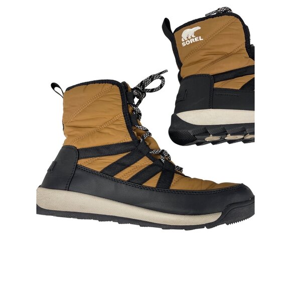 Sorel Women's 9 Whitney II Short Lace Up Tan Winter Hiking Boots Gorpcore - Picture 7 of 11
